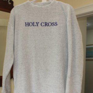 Cozy College of the Holy Cross Sweatshirt